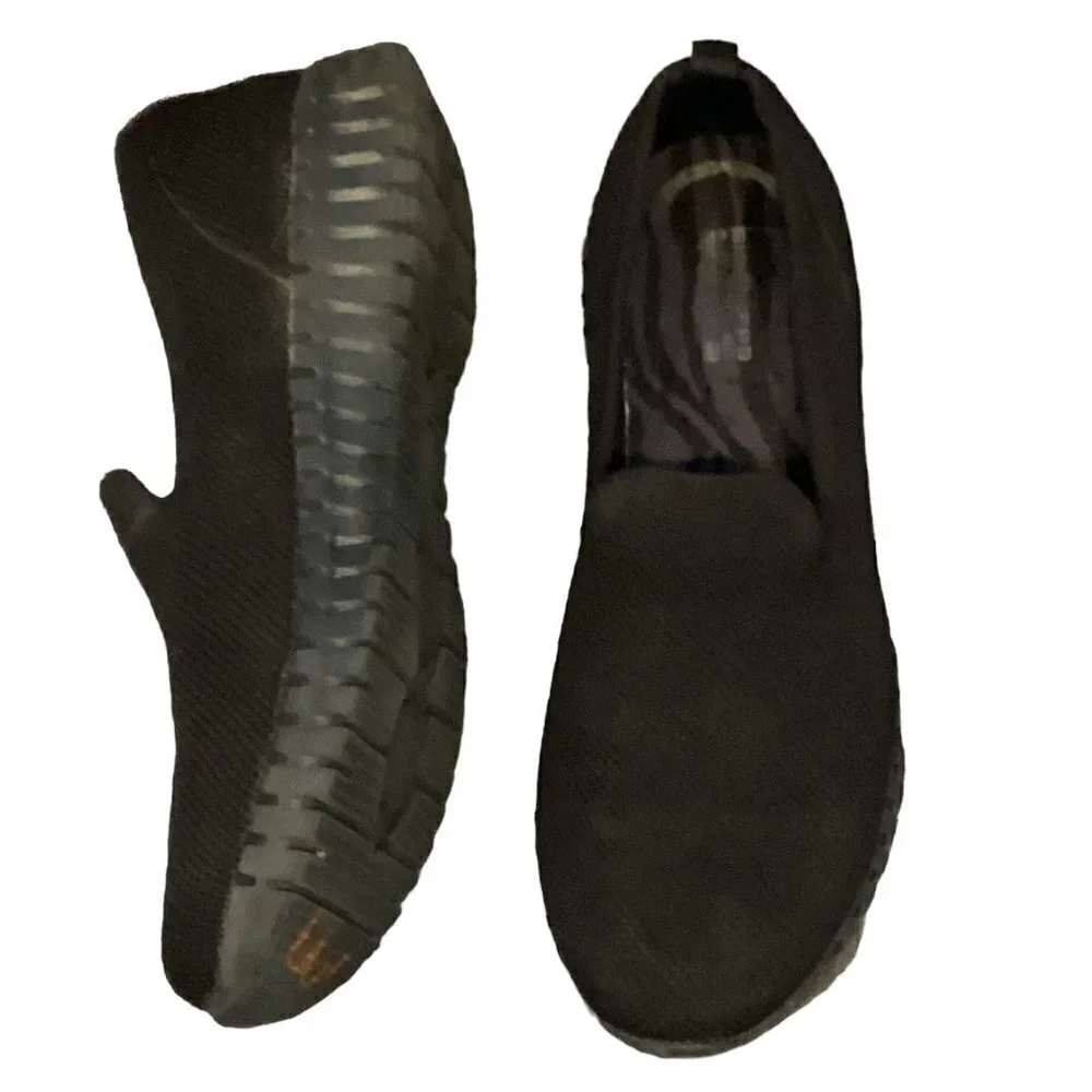 Skechers Ultra Flex Air-Cooled Memory Foam Slip On Shoes‎ Women's 8.5 Black 269H